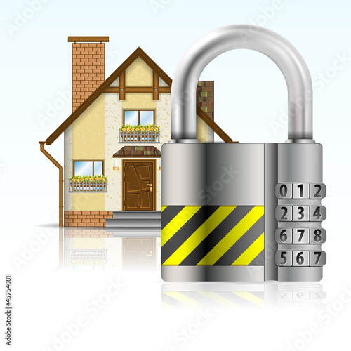 Vector: Safe House Concept Safe House Concept