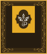 Durga Diwali Design