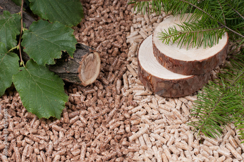 Photo: Pellets- biomass Pellets- biomass
