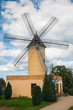 Mill in summer day