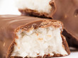 Chocolate Bar with Coconut Filling Macro
