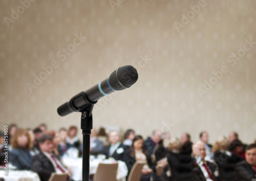Photo: Business conference Business conference