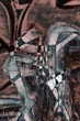 Close up grunge graffiti background.