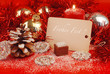 frohes Fest weihnachtlich Karte