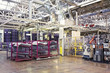 robots in a car factory