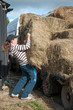 Hay delivery