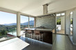 beautiful house, modern style, kitchen
