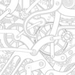 seamless backgrounds with gears