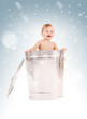 Photo: baby in trash can baby in trash can