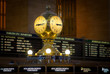 Clock in the main lounge of Grand Central New York City Clock in the main lounge of Grand Central New York City