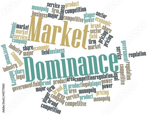 Illustration: Word cloud for Market Dominance Word cloud for Market Dominance