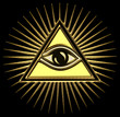 Allsehendes Auge Gottes - Pyramide - Trinität