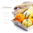 Autumn still-life with pumpkins
