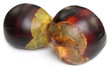 Borassus flabellifer or Tal fruits over white background