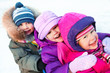 children in wintertime