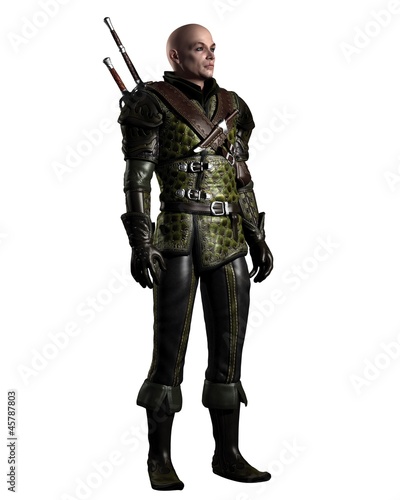 Illustration: Scarred Ranger Scarred Ranger