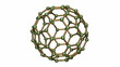 Video: Seamless loop of Isolated Rotating C80 Carbon Fullerene Seamless loop of Isolated Rotating C80 Carbon Fullerene