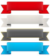 Banderole, Banner, Design Element, Banderolen, Sammlung, Set 2
