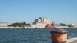 Port of Brindisi with boats and a tugboat