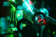 Movement of microparticles by beams of laser in lab
