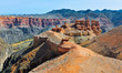 Photo: Majestic Charyn Canyon in spring Majestic Charyn Canyon in spring