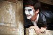 Portrait of a Man ​​mime.