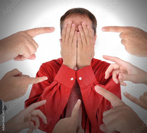 Photo: Fingers Pointing with Blame Shame Fingers Pointing with Blame Shame