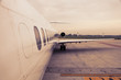 airplane in airport