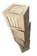 wooden crates