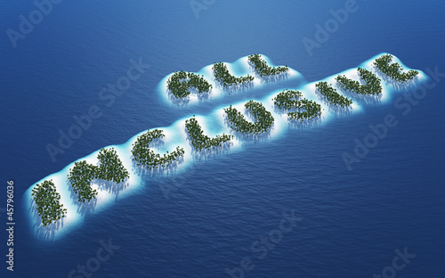 Illustration: All Inclusive - Insel Konzept 1 All Inclusive - Insel Konzept 1
