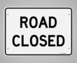 Road Closed Sign
