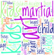 Kids Martial Arts Concept