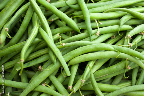Photo: Green beans Fresh green beans from an open market Green beans Fresh green beans from an open market