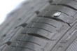 Photo: Autoreifen mit eingefahrener Schraube Autoreifen mit eingefahrener Schraube