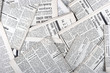 background of old vintage newspapers