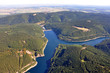 Luftbild Ohratalsperre / Thüringen