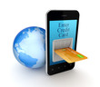 Online payment concept.