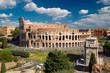 View of the Colosseum in Rome, Italy