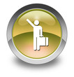 Yellow Glossy Pictogram "Arriving Flights"