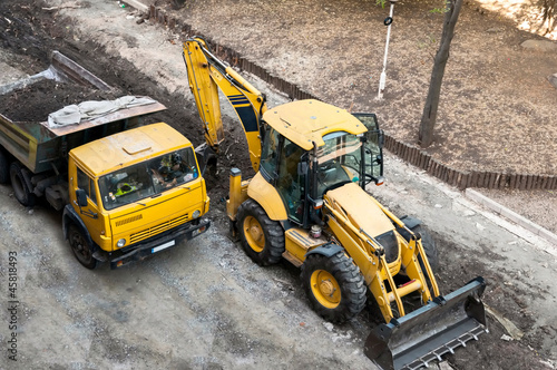 Photo: Construction and repair of roads and highways Construction and repair of roads and highways