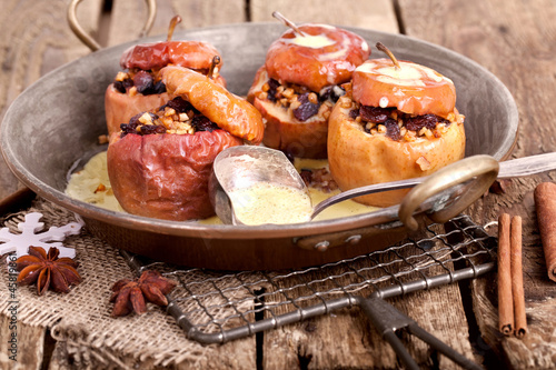 Photo: Bratapfel rustikal mit Vanille Bratapfel rustikal mit Vanille
