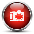 Vektor Kamera Button Rot