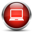 Vektor Notebook Button Rot