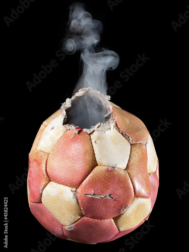 Photo: Soccer explosion Soccer explosion