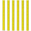 Vektor: measure tape measure tape