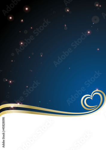 Vector: Abstract background heart stardust Abstract background heart stardust