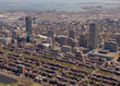 Boston Back Bay aerial