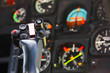 Photo: Hubschraubersteuer Hubschraubersteuer