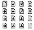 File management and administration icons