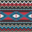 Folk ornamental textile seamless pattern